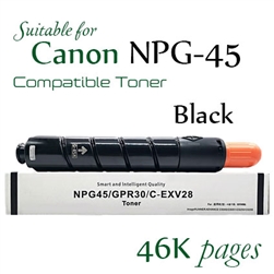 NPG45 Black (Compatible), Canon imageRUNNER Advance IRC5045, IRC5051, IRC5250, IRC5255