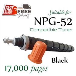 NPG52 Black (Compatible), Canon ImageRunner Advance IRC2020, IRC2025, IRC2030, IRC2220, IRC2225, IRC2230