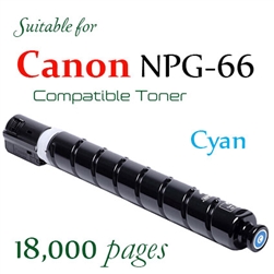 NPG66 Cyan (Compatible), Canon ImageRUNNER C1325, IR C1335