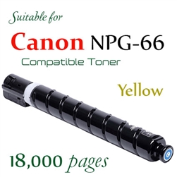 NPG66 Yellow (Compatible), Canon ImageRUNNER C1325, IR C1335