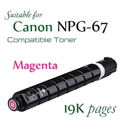 NPG67 Magenta (Compatible), Canon ImageRunner Advance IRC3020, IRC3025, IRC3320, IRC3325, IRC3330, IRC3520, IRC3525, IRC3530, IRC3720, IRC3725, IRC3730