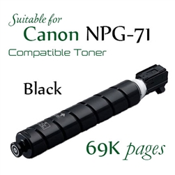 NPG71 Black (Compatible), Canon ImageRunner Advance IRC5535, IRC5540, IRC5550, IRC5560