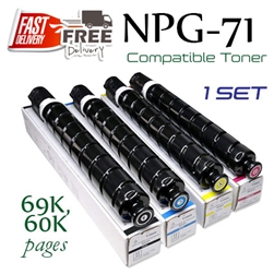 NPG-71 Set of 4 (Compatible Toner)