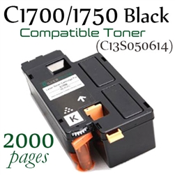 Epson 0614 Black (C13S050614, Compatible), AcuLaser C1700, C1750, CX17