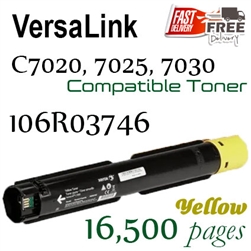 106R03746 Yellow (Compatible), VersaLink C7000 series, C7020, C7025, C7030