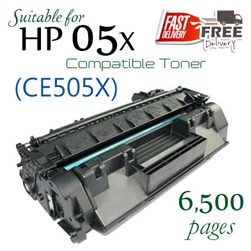 05X (CE505X, Compatible), LaserJet P2055d, P2055dn, P2055x