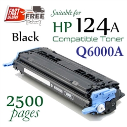 124A Black (Q6000A, Compatible)