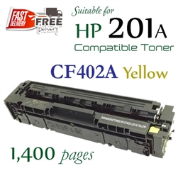 201A Yellow (CF402A, Compatible)