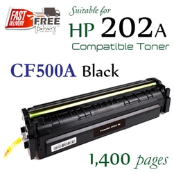 202A Black (CF500A, Compatible)