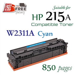 HP215A Cyan (W2311A, Compatible), Colour LaserJet Pro M155 series, M182 series, MFP M183 series