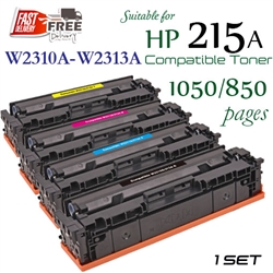 HP215A Set of 4 (Compatible), Colour LaserJet Pro M155 series, M182 series, MFP M183 series