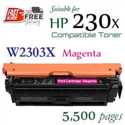 HP230X Magenta (W2303X, Compatible), Colour LaserJet Pro 4201, 4203dn/dw/cdn/dne/dwe, 4301, 4303dw/fdn/fdw/dwe/fdne/fdwe