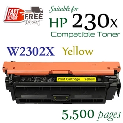 HP230X Yellow (W2302X, Compatible), Colour LaserJet Pro 4201, 4203dn/dw/cdn/dne/dwe, 4301, 4303dw/fdn/fdw/dwe/fdne/fdwe