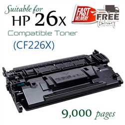 HP26X (CF226X, Compatible), LaserJet Pro M402d, M402dn, M402dne, M402dw, M402m, M402n, M426fdn, M426fdw, M426m