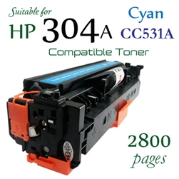 304A Cyan (CC531A, Compatible)