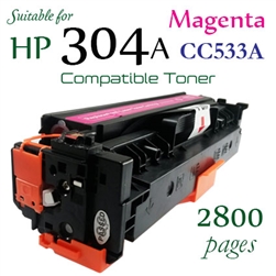 304A Magenta (CC533A, Compatible)