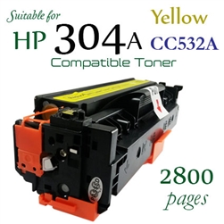 304A Yellow (CC532A, Compatible)