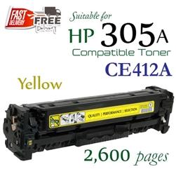 305A Yellow (CE412A, Compatible)