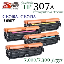 307A Set of 4 (CE740A-CE743A, Compatible)