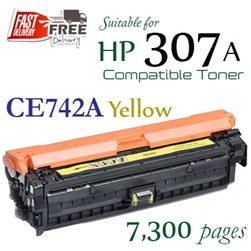 307A Yellow (CE742A, Compatible)