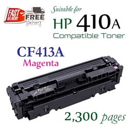 410A Magenta (CF413A, Compatible), LaserJet Pro M452dn, M452dw, M452nw, M377dw, M477fdw, M477fnw