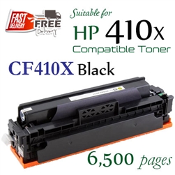 HP410X Black (CF410X, Compatible), LaserJet Pro M452dn, M452dw, M452nw, M377dw, M477fdw, M477fnw