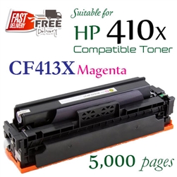 HP410X Magenta (CF413X, Compatible), LaserJet Pro M452dn, M452dw, M452nw, M377dw, M477fdw, M477fnw