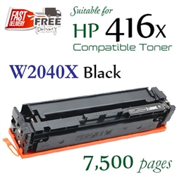 HP416X Black (W2040X, Compatible), Color LaserJet Pro M454dn, M454dw, M454nw, M459dw, M459fdw, M459fnw, M479dw, M479fdw, M479fnw