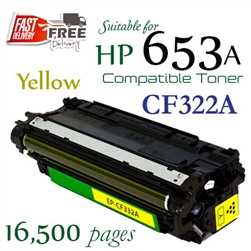 653A Yellow (CF322A, Compatible)