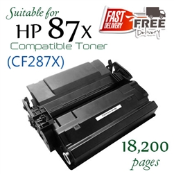 HP87X (CF287X, Compatible), LaserJet Pro Enterprise Flow MFP, M501dn, M501n, M527c, M527z, M527dn, M527n, M506dn, M506n, M506x