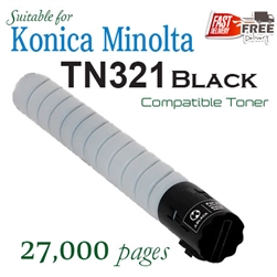 TN-321 Black (Compatible)