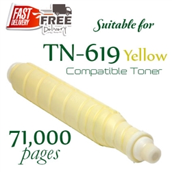 TN619 Yellow (Compatible)