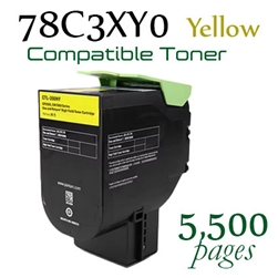 78C3XY0 Magenta (Compatible), CS421dn, CS521dn, CS622de, CX421adn, CX522ade, CX622ade