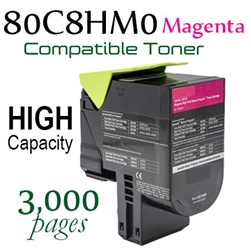 80C8HM0 Magenta (Compatible), 808HM, CX410de, CX410dte, CX410e, CX510de, CX510dhe, CX510the