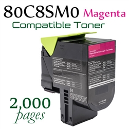 80C8SM0 Magenta (Compatible), CX310dn, CX310n, CX410de, CX410dte, CX410e, CX510de, CX510dhe, CX510the