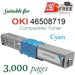 OKI C332 MC363 Cyan (Compatible Toner), C332dn, MC363dn