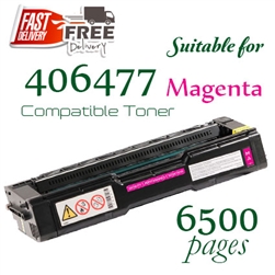 Ricoh 406477 Magenta (Compatible), Ricoh Aficio  SPC231N, SPC231SF, SPC232DN, SPC232SF, SPC242DN, SPC242SF, SPC310, SPC310A, SPC311N, SPC312DN, SPC320DN