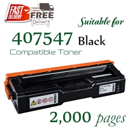 Ricoh 407547 Black (Compatible), Ricoh Aficio  SPC250DN, SPC250SF, SPC252E, SPC260NW, SPC261