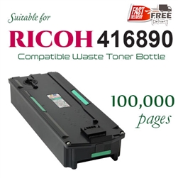 Ricoh 416890 (Compatible Waste Toner Bottle), MPC2003, MPC2004, MPC2503, MPC2504, MPC3003, MPC3004, MPC3503, MPC3504, MPC4503, MPC4504, MPC5503, MPC5504, MPC6003, MPC6004