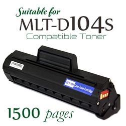 Samsung MLT-D104S (Compatible), ML-1660, ML-1661, ML-1665, SCX-3200, SCX-3205W, SCX-3210, SCX-3217