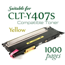 Samsung CLT-Y407S Yellow (Compatible), CLP-320, CLP-320N, CLP-325, CLP-325W, CLX-3180, CLX-3185, CLX-3185N, CLX-3185FN, CLX-3185FW