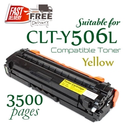 Samsung CLT-Y506L Yellow (Compatible), CLP-680, CLP-680DW, CLP-680DN, CLX-6260, CLX-6260FR, CLX-6260FD, CLX-6260FW, CLX-6260ND, CLX-6260NR