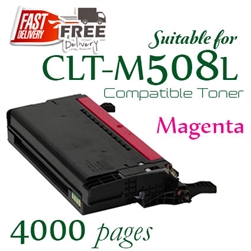 Samsung CLT-M508L Magenta (Compatible), CLP-615, CLP-620, CLP-670, CLX-6220, CLX-6250