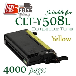 Samsung CLT-Y508L Yellow (Compatible), CLP-615, CLP-620, CLP-670, CLX-6220, CLX-6250