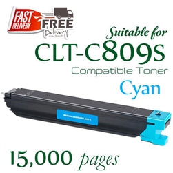 Samsung CLT-C809S Cyan (Compatible Toner), CLX-9201ND, CLX-9201NA, CLX-9251ND, CLX-9251NA, CLX-9301NA