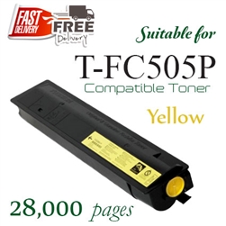 Toshiba TFC505P Yellow (Compatible), e-STUDIO 2505AC, 3005AC, 3505AC, 4505AC, 5005AC