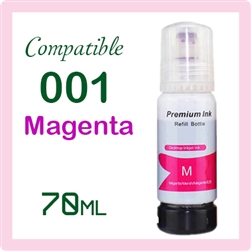 Epson 001 Magenta (C13T03Y300, Compatible Ink), Epson L-Series L405, L4150, L4160, L6160, L6170, L6190, L6260, L6270, L6290, L14150, L4260