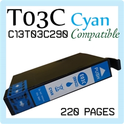 Epson T03C Cyan (C13T03C290, Compatible), Epson WorkForce WF-2861