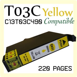 Epson T03Y Yellow (C13T03C490, Compatible), Epson WorkForce WF-2861