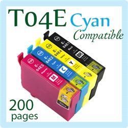 Epson T04E Cyan (C13T04E290, Compatible), Epson Expression XP-2101, XP-4101, WorkForce WF-2851